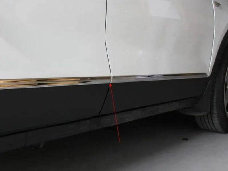 Door moldings Libao (4 pcs, layer) for Chevrolet Trax 2012-2023 - Reelken Auto