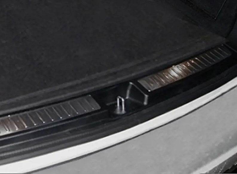 Trunk sill Libao 2008-2012 (2 pcs, stainless steel) for Mercedes GLK class X204 - Reelken Auto