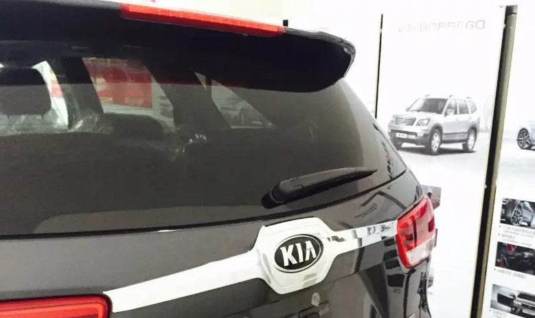 Cover over the Libao V1 number (Plastic) for Kia Sorento III UM 2014-2020 - Reelken Auto