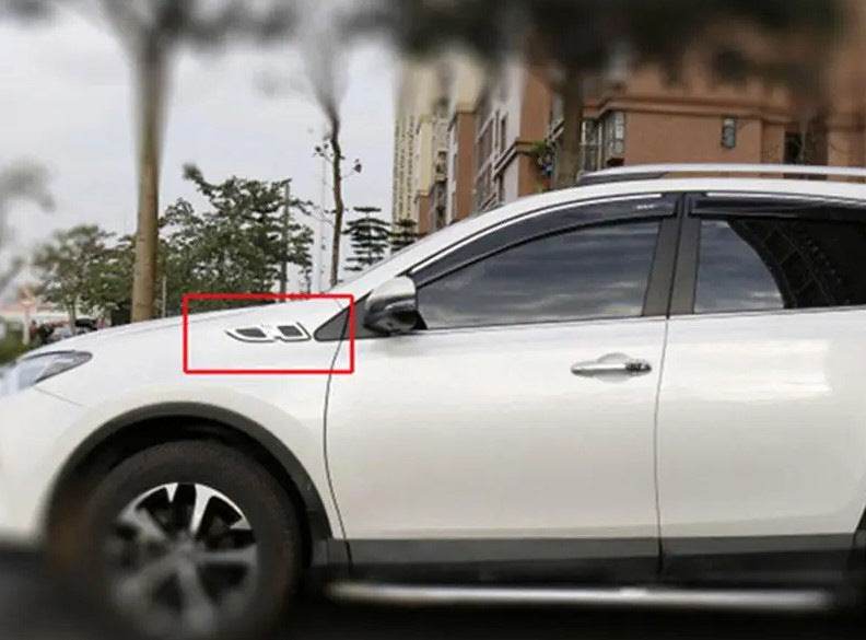 Wing pads Libao 2016-2018 (2 pcs, layer) for Toyota Rav 4 2013-2018 - Reelken Auto