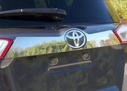 Overlay over number bumper Libao 2013-2016 (stainless steel) for Toyota Rav 4 2013-2018 - Reelken Auto