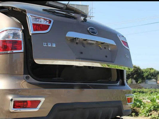 Trunk edge Libao (stainless) for BYD S6 - Reelken Auto