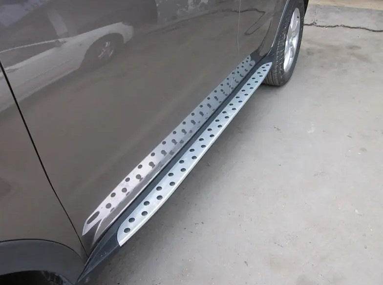 Side sills OEM V1 (2 pcs, aluminum) for BYD S6 - Reelken Auto
