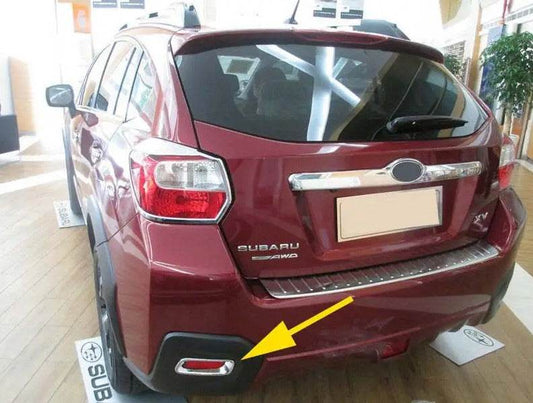 Pads for the rear dimensions of Libao (2 pcs, layer) for Subaru XV 2011-2017 - Reelken Auto