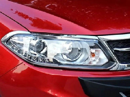 Covers for headlights Libao (2 pcs, layer) for Chery Tiggo 5 - Reelken Auto