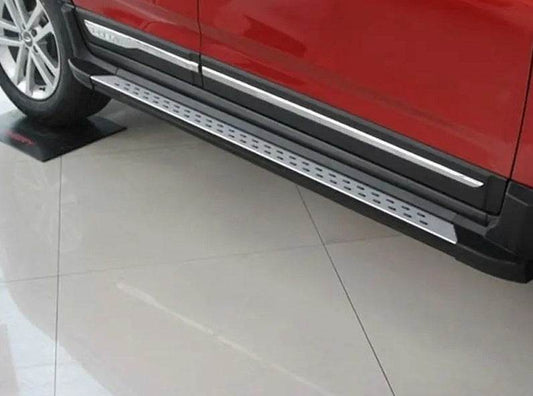 Side sills OEM (2 pcs, aluminum) for Chery Tiggo 5 - Reelken Auto