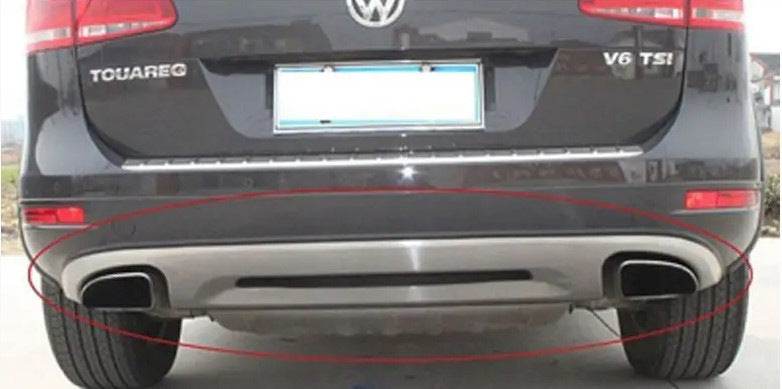 Rear pad V2 for Volkswagen Touareg 2010-2018 - Reelken Auto