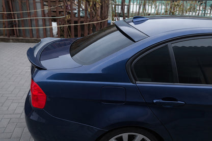PSM-Style Spoiler (for E90, Gloss Black) for BMW 3 Series E90/E91 2005-2011 - image 1
