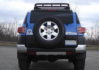 Protection of rear lights (stainless steel, 2 pcs.) for Toyota FJ Cruiser - Reelken Auto
