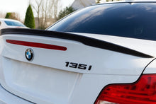 Lip Spoiler (for E82, black) for BMW 1 Series E81/82/87/88 2004-2011 - image 1