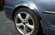 Fender flares (4 pcs, stainless steel) for BMW 3 Series E-46 1998-2006 - image 1