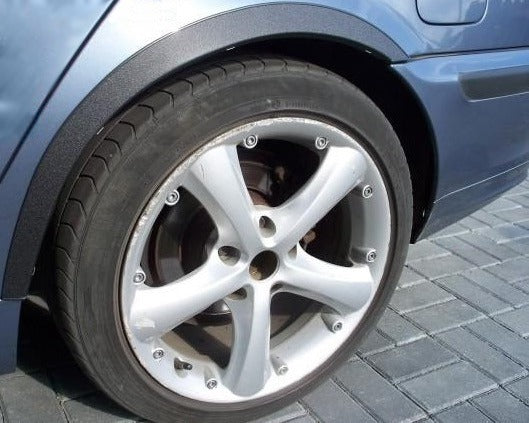 Fender trims (4 pcs, black) for BMW 3 Series E-46 1998-2006 - image 1