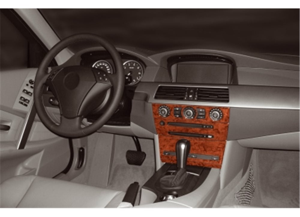 Meric panel overlays for BMW 5 series E-60/61 2003-2010 - image 1