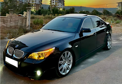 Mirror Covers M-Look (2007-2010, 2 pcs) for BMW 5 Series E60/E61 2003-2010 - image 10