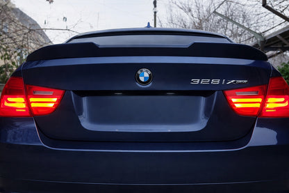 PSM-Style Spoiler (for E90, Gloss Black) for BMW 3 Series E90/E91 2005-2011 - image 2