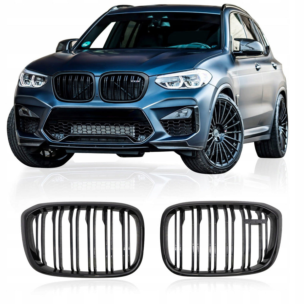 Kidneys M-Look (Gloss Black) for BMW X4 G02 2018- - image 9