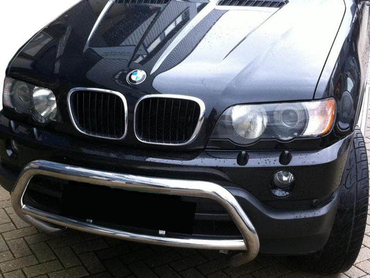 Kengurâtnik WT015 (stainless) for BMW X5 E-53 1999-2006 - Reelken Auto