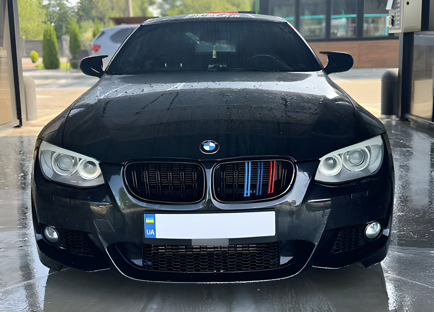 M-Look Kidney Grilles (for 2005-2009, M-Color) for BMW 3 Series E92/E93 2006–2013 - image 1