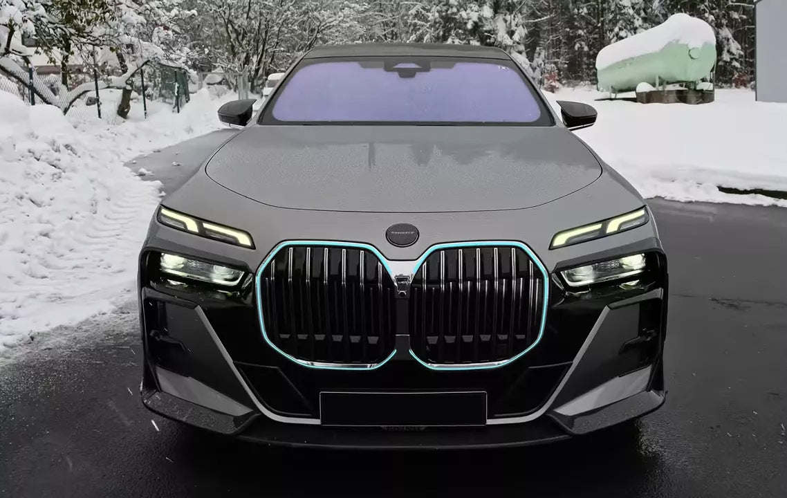 Front Emblem MNSR (Carbon) for BMW 7 Series G70/G71 2022- - image 2