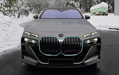 Front Emblem MNSR (Carbon) for BMW 7 Series G70/G71 2022- - image 2