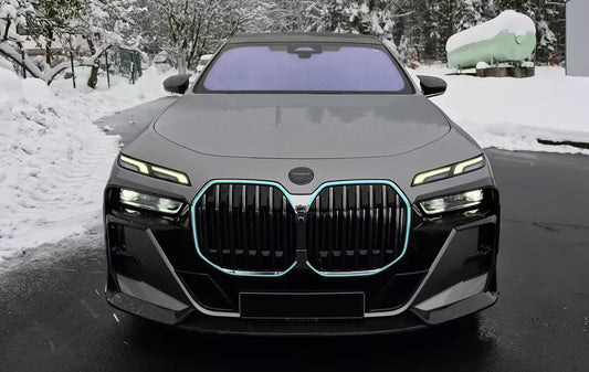 Front Emblem MNSR (Carbon) for BMW 7 Series G70/G71 2022- - image 2