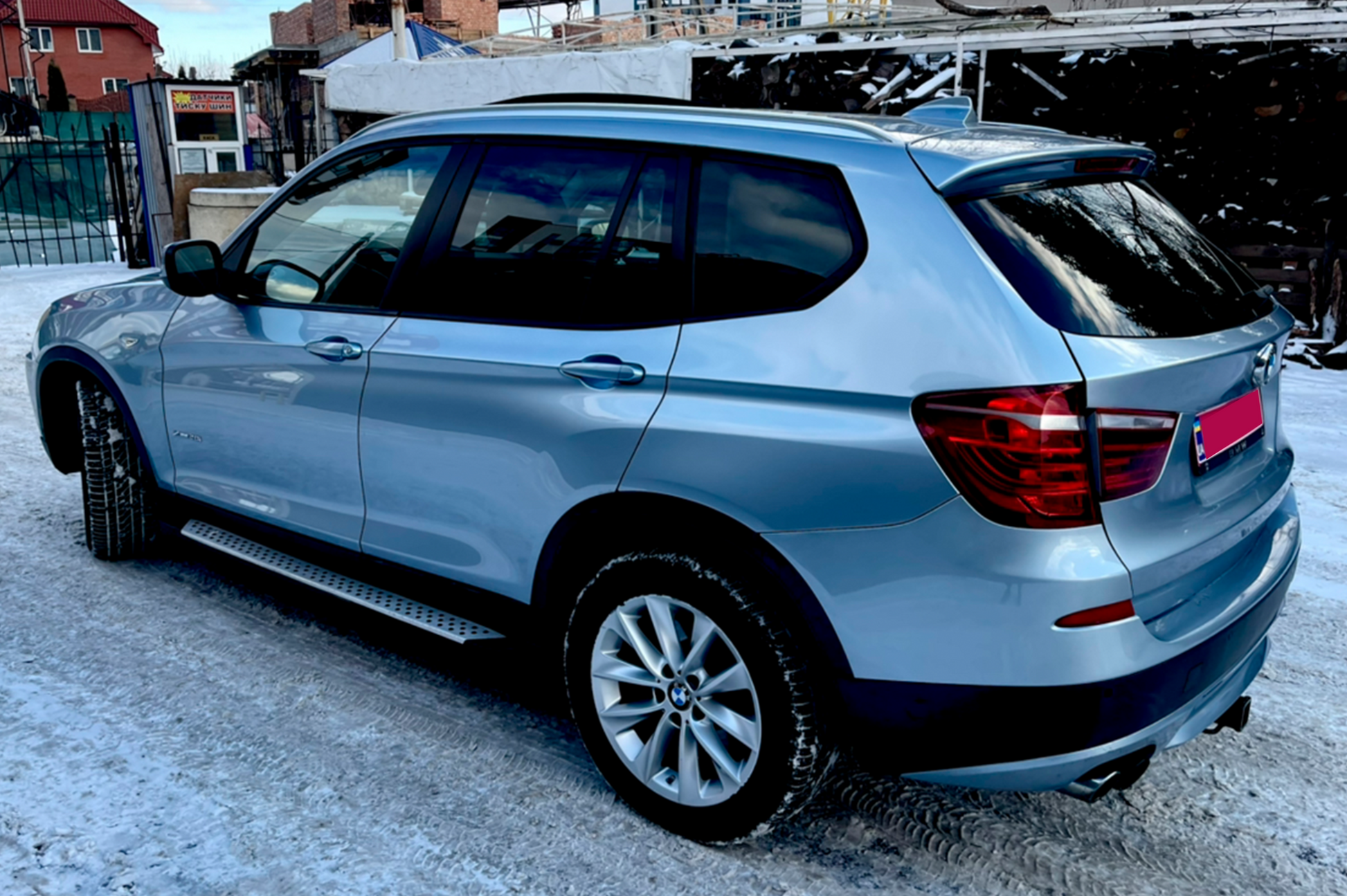 Original Side Steps V1 (2 pcs, Aluminum) for BMW X3 F25 2011-2018 - image 3