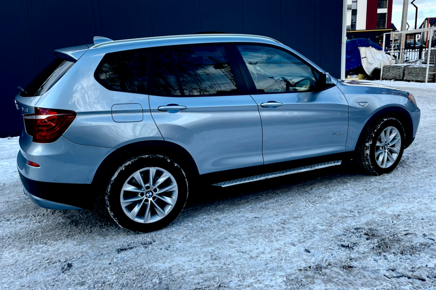 Original Side Steps V1 (2 pcs, Aluminum) for BMW X3 F25 2011-2018 - image 5