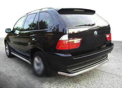 Lateral pipe Special (2 pieces, stainless steel) for BMW X5 E-53 1999-2006 - Reelken Auto