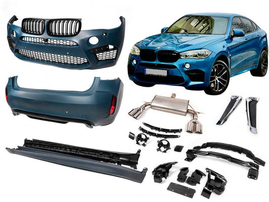A set of body kits X6M for BMW X6 F-16 2014-2019 - Reelken Auto