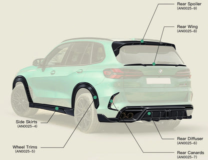 Body Kit for X5M F95 AL-Design Carbon (2023+) for BMW X5 G05 2019- - image 7