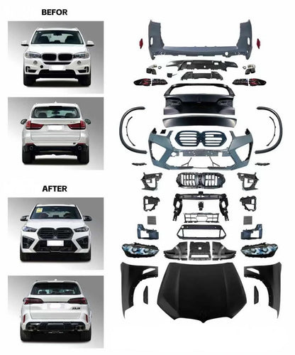 Facelift conversion kit to X5M F95 2024 (with trunk lid replacement) for BMW X5 F15 2013-2018 - image 62
