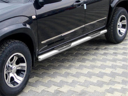 Side tubes for standard wheelbase (2 pcs, stainless steel) for Toyota Rav 4 2006-2013 - image 4