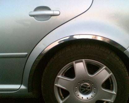 Stainless Steel Fender Trim (4 pcs) for Volkswagen Bora 1998-2004 - image 1