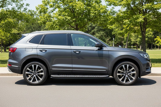 Side Steps Bosphorus Black (2 pcs, Aluminum) for Acura MDX 2013-2020 - image 1