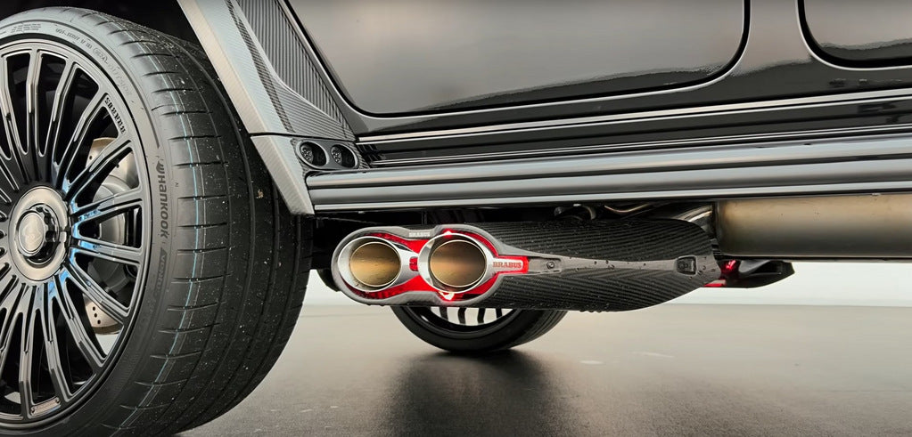 Exhaust Tips BRB Carbon (2 pcs) for Mercedes G сlass W465 2025- - image 3