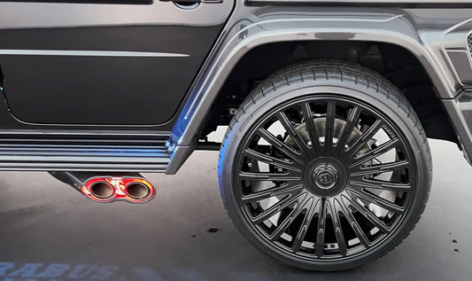 Exhaust Tips BRB Carbon (2 pcs) for Mercedes G сlass W465 2025- - image 1