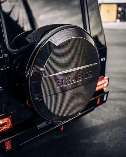 Spare Wheel Cover BRB-Style (Carbon) for Mercedes G сlass W463 1990-2018 - image 2