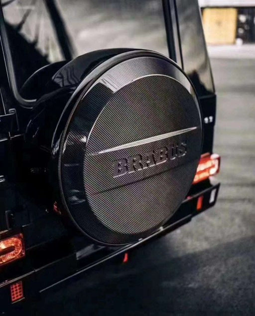 Spare Wheel Cover BRB-Style (Carbon) for Mercedes G сlass W463 1990-2018 - image 2