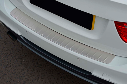 Rear bumper protector stainless steel (2006-2008, SW) for BMW 3 Series E90/E91 2005-2011 - image 6