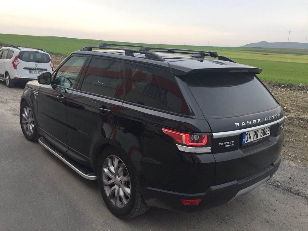 Skyport Roof Rails (Black) for Range Rover Sport 2013-2022 - Reelken Auto