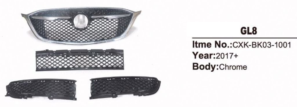 Front Grille (F-Sport) for Buick GL8 2017-2022 - image 1