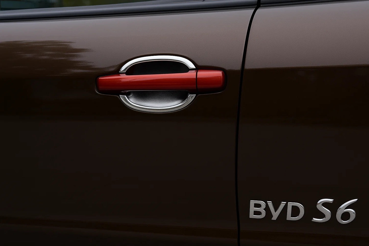 Handle recess covers Libao 2010+ (4 pcs, plastic) for BYD S6 2010-2016 - image 1