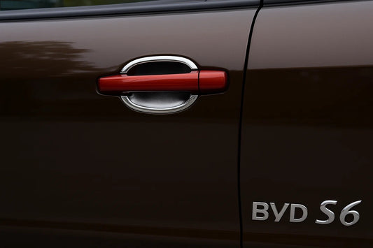 Handle recess covers Libao 2010+ (4 pcs, plastic) for BYD S6 2010-2016 - image 1