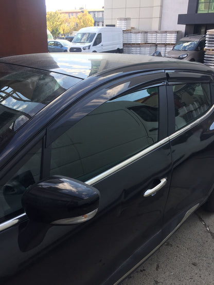 Window Deflectors HB (4 pcs, Sunplex Sport) for Renault Clio IV 2012-2019 - image 4