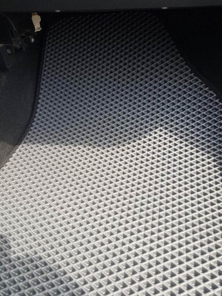 EVA mats (black) for Dacia Sandero 2007-2013 - Reelken Auto