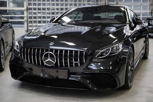 Front Grille BRB (2018-2021, for COUPE S63) for Mercedes S-class C217 Coupe 2014-2020 - image 1