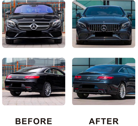 Body Kit S65 AMG for Mercedes S-class C217 Coupe 2014-2020 - image 1