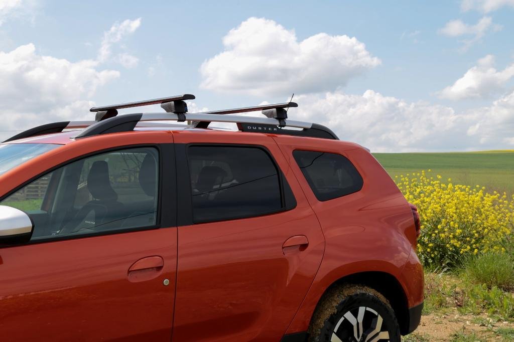 Roof rack (crossbars) for standard railings with key Wizard V1 (2 pcs) for Seat Ateca - image 7