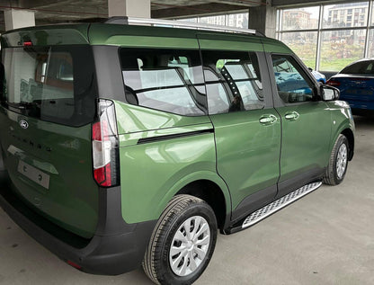 Side Steps Shining V1 (2 pcs, Aluminum) for Ford Courier 2023- - image 3