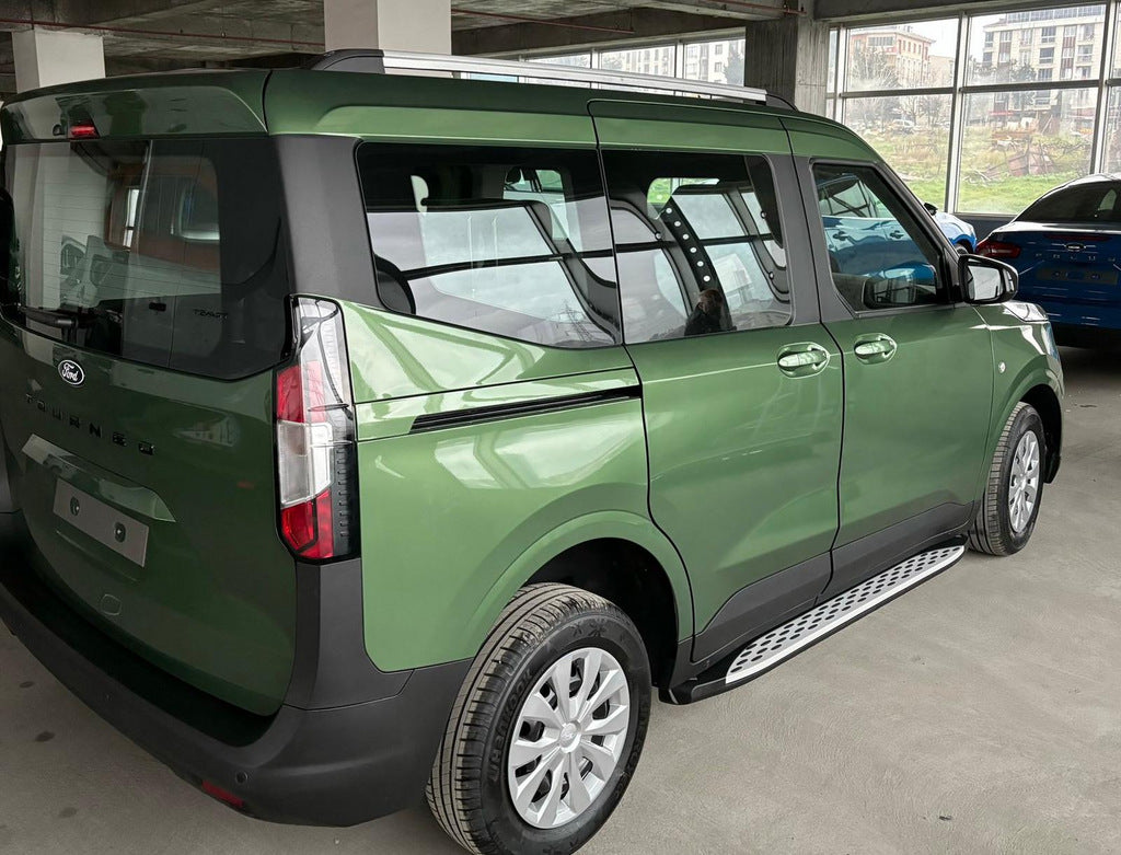 Side Steps Shining V1 (2 pcs, Aluminum) for Ford Courier 2023- - image 3